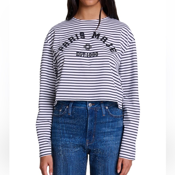 Maje striped tee - Picture 1 of 5